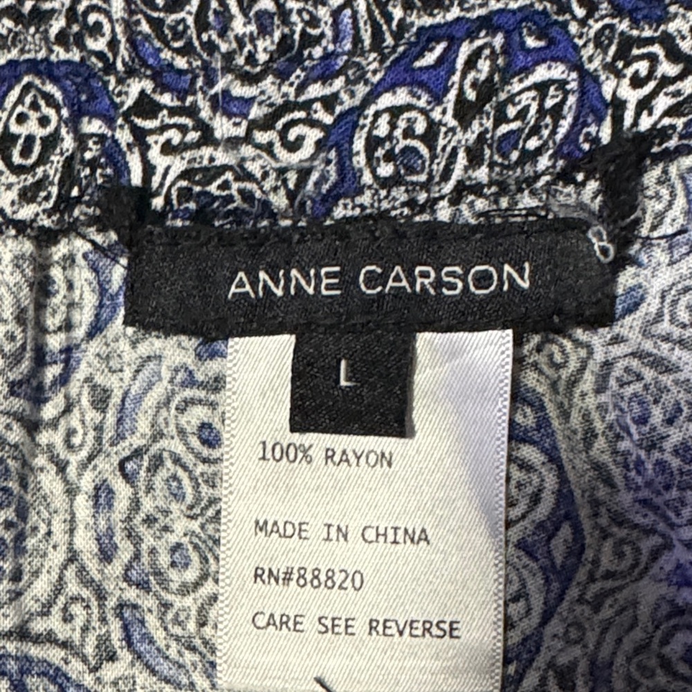 Ann Carson casual pants. Size L - Picture 4 of 4